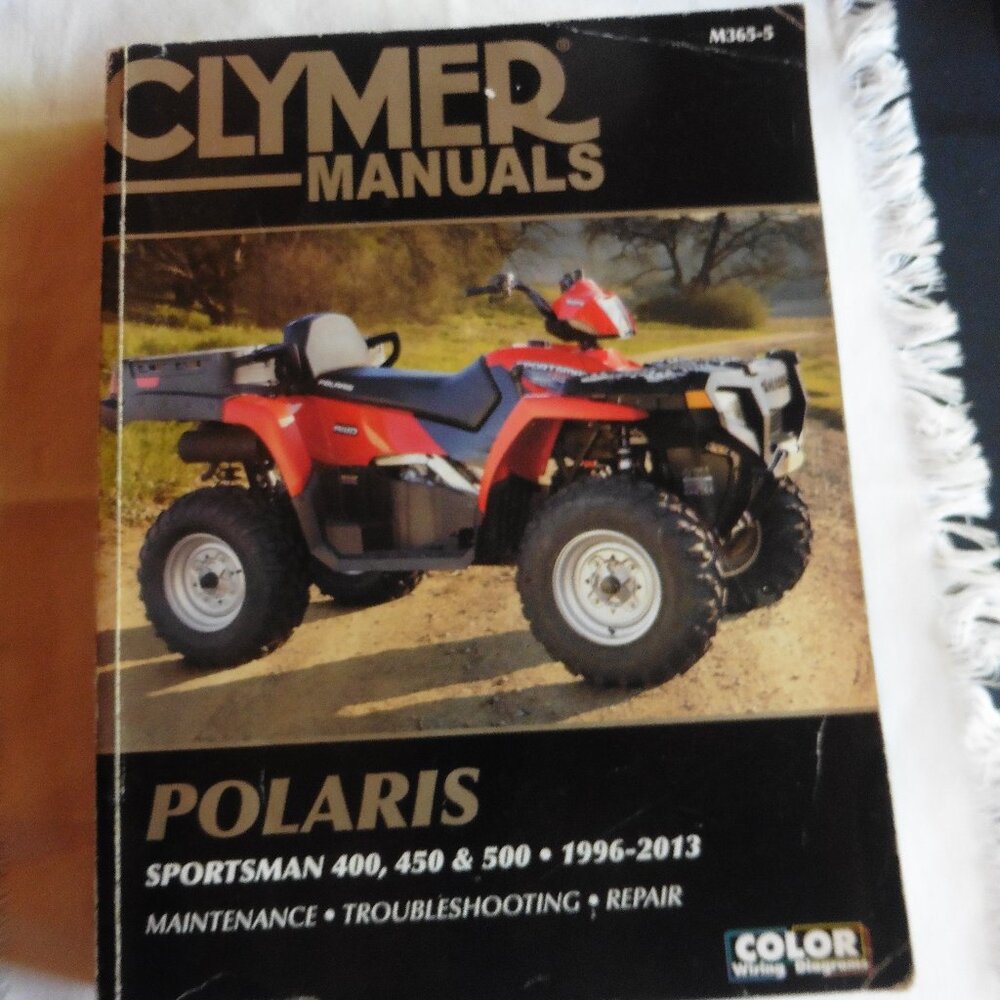 Polaris Service Manual Sportsman ATV 400 450 500